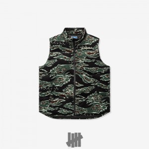 Undefeated Undftd UNDEFEATED CORD VEST Oberbekleidung Camouflage | WANDK-0136