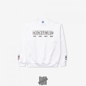 Undefeated Undftd UNDEFEATED X USWNT CREWNECK Fleeces Weiß | HRBNY-5394